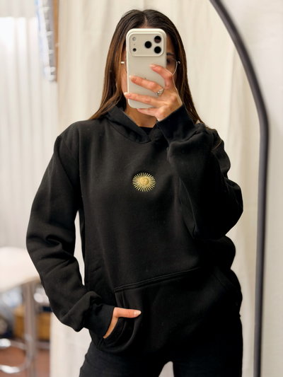 Buzo Unisex Sol de Mayo Negro