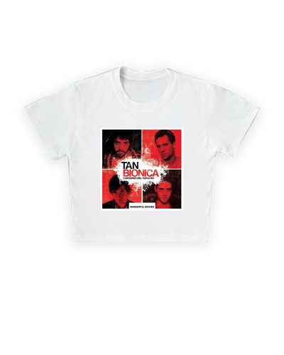 BABY TEE Top Tan Bionica Canciones del Huracan