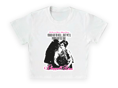 Baby Tee Chappell Roan Pink Pony Club