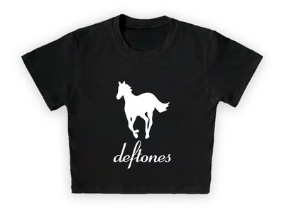 Baby Tee Deftones White Pony