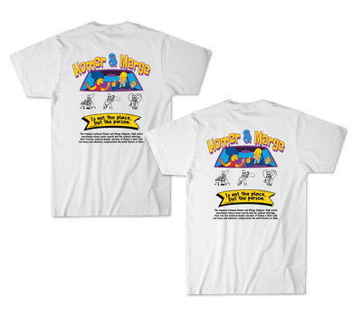 Duo Remeras Los Simpsons (Homero y Marge)