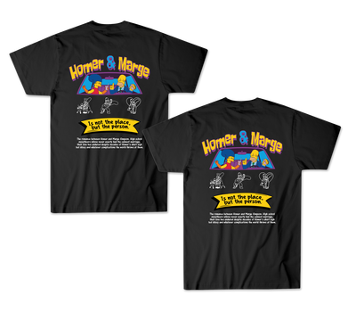 Duo Remeras Los Simpsons (Homero y Marge)