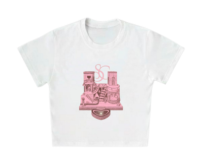 Baby Tee Top Sabrina Carpenter