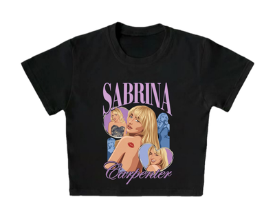 Baby Tee Top Sabrina Carpenter
