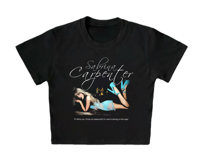 Baby Tee Top Sabrina Carpenter 