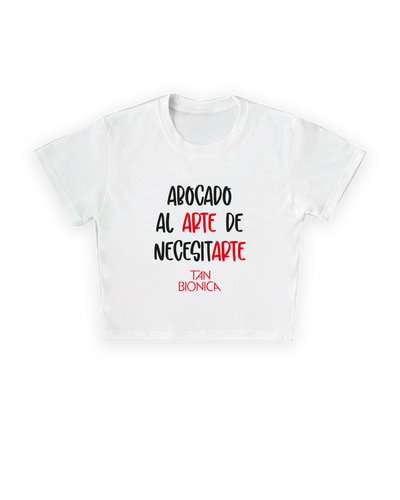 BABY TEE Top Tan Bionica Abocado al arte de necesitarte