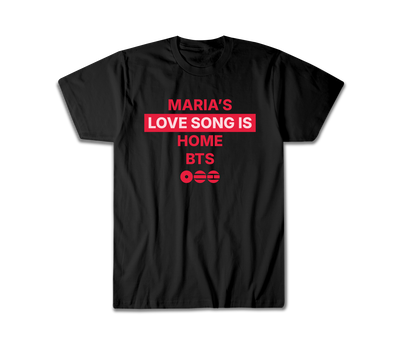 Remera BTS Personalizada Love Song