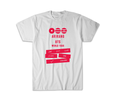 Remera BTS Arirang