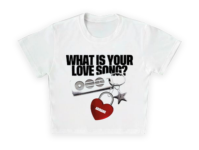 Baby Tee BTS Love Song