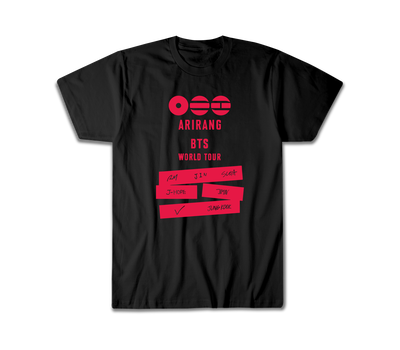 Remera BTS Arirang