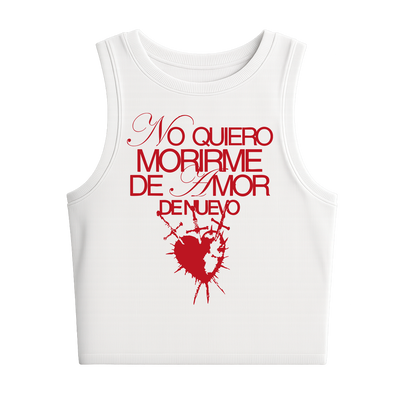 Tank top Lali No quiero morir de amor