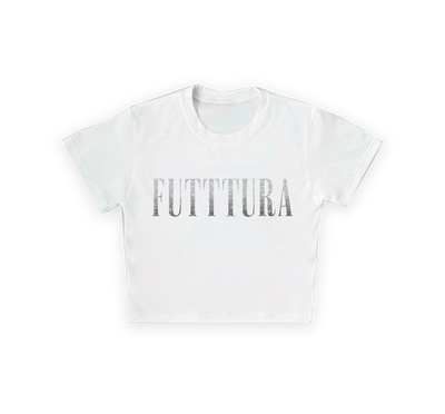 Baby Tee Tini Futttura Efecto Glitter
