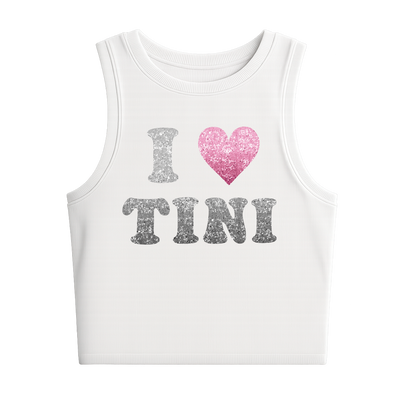 Tank Top Tini Futttura Efecto Glitter