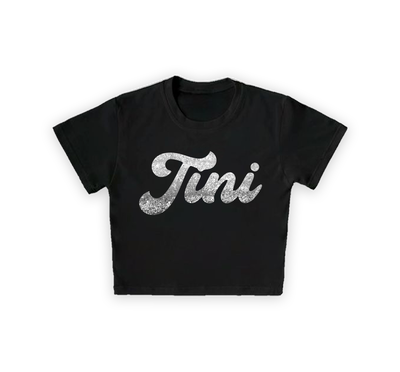 Baby Tee Tini Futttura Efecto Glitter