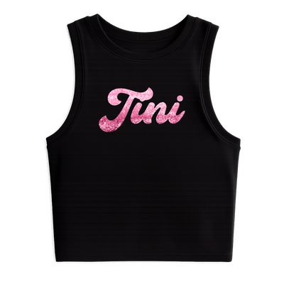 Tank Top Tini Futttura Efecto Glitter