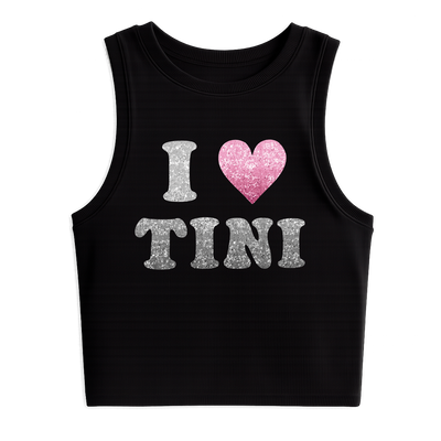 Tank Top Tini Futttura Efecto Glitter