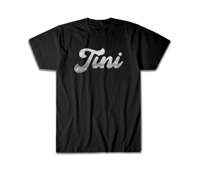 Remera Tini Efecto Glitter