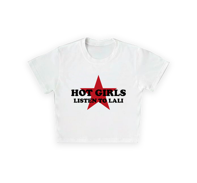Baby Tee Hot girls listen to Lali