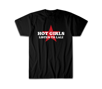 Remera hot girls listen to lali