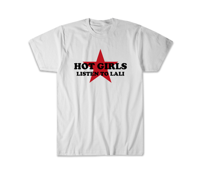 Remera hot girls listen to lali