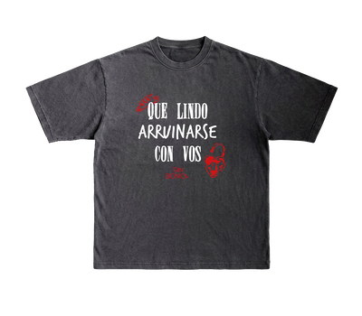 Remera Tan Bionica StoneWash Arruinarse