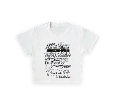 Baby tee Rosalia Lux