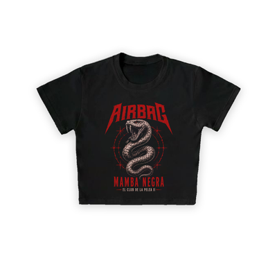 Baby tee Airbag Mamba negra El club de la Pelea II