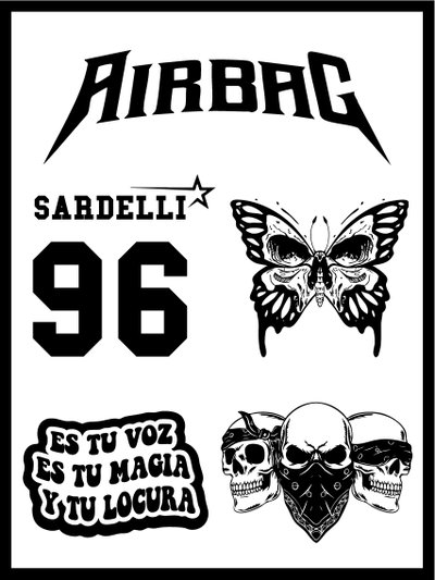 Vaso Acrílico + Stickers | Solo Stickers