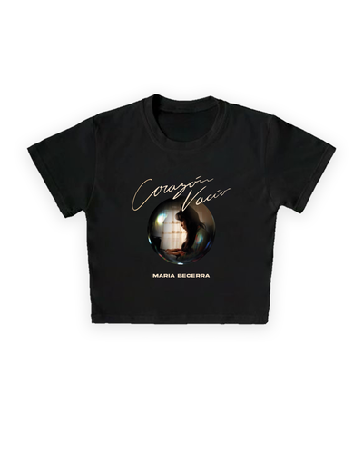 Baby Tee Top Maria Becerra Corazon Vacio
