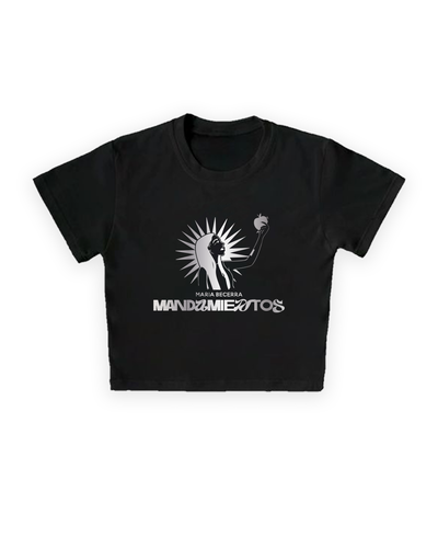 Baby Tee Top Maria Becerra Mandamientos