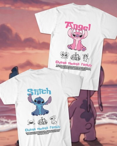 Dúo de Stitch y Angel (precio por ambas)