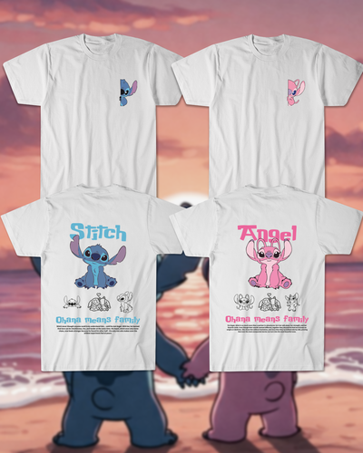 Dúo de Stitch y Angel (precio por ambas)