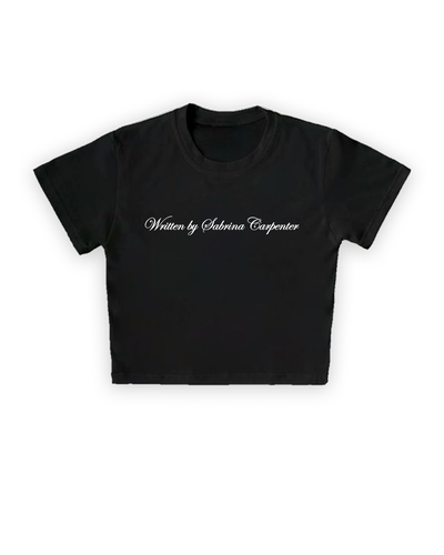 Baby Tee Top Written by Sabrina Carpenter