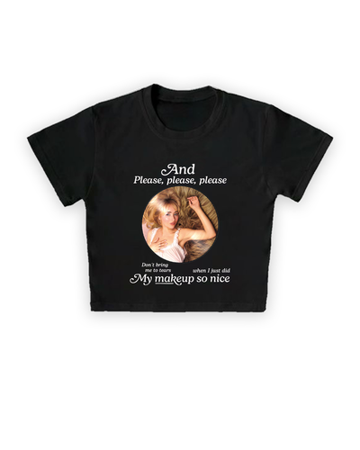 Baby Tee Top Sabrina Carpenter