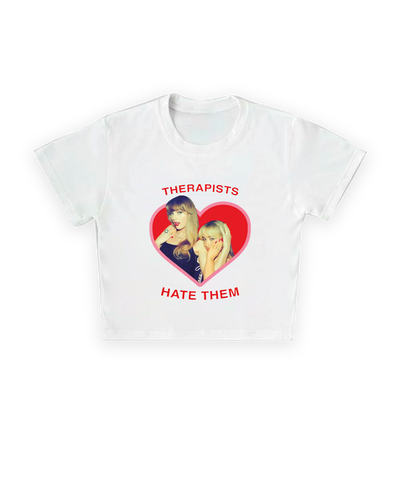 Baby Tee Top Sabrina Carpenter y Taylor Swift