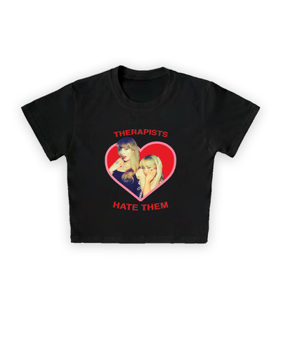 Baby Tee Top Sabrina Carpenter y Taylor Swift