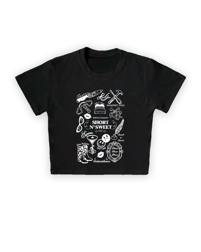 Baby Tee Top Sabrina Carpenter
