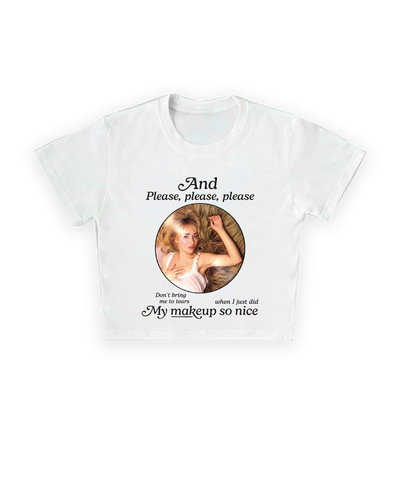 Baby Tee Top Sabrina Carpenter