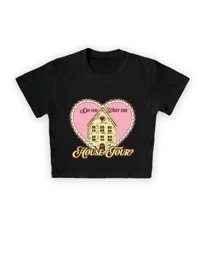Baby Tee Top Sabrina Carpenter House Tour