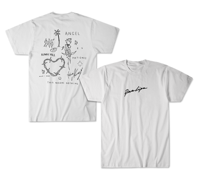 Remera Dua Lipa Tatuajes