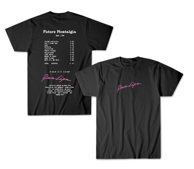 Remera Dua Lipa Future Nostalgia