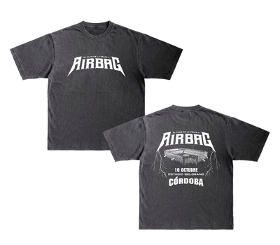 Remera Airbag StoneWash Cordoba 10 Octubre