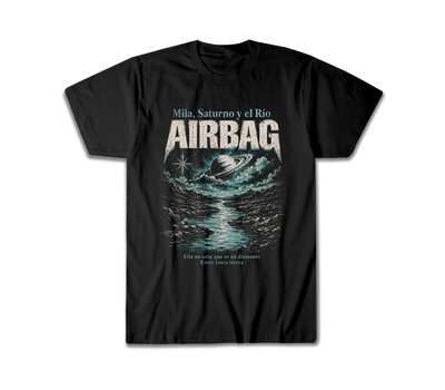 Remera Airbag Mila, Saturno y el Río