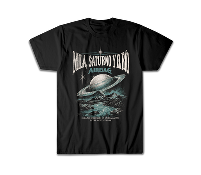 Remera Airbag Mila, Saturno y el Río