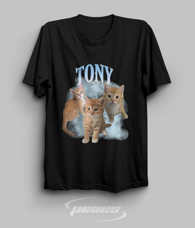 Remera Mascota Collage Personalizado