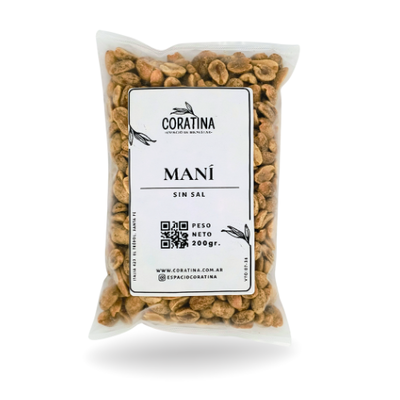 Mani Repelado SIN SAL x 250g.