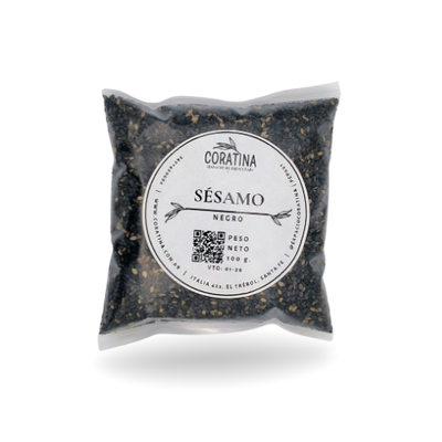 Semillas de Sésamo negro x 100g.