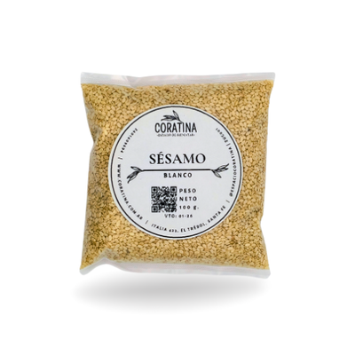 Semillas de Sésamo Blanco x 100g.