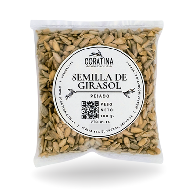 Semillas de  Girasol Pelado x 100g.