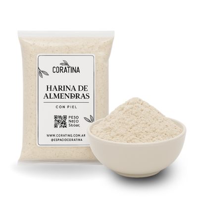 Harina de almendra CON PIEL